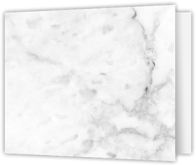 White with Ash Gray Marble Semi-Gloss 14pt C1S 2 3/4 x 3 3/4 One Pocket Key Card Holders and 2 1/4 Inch Pocket