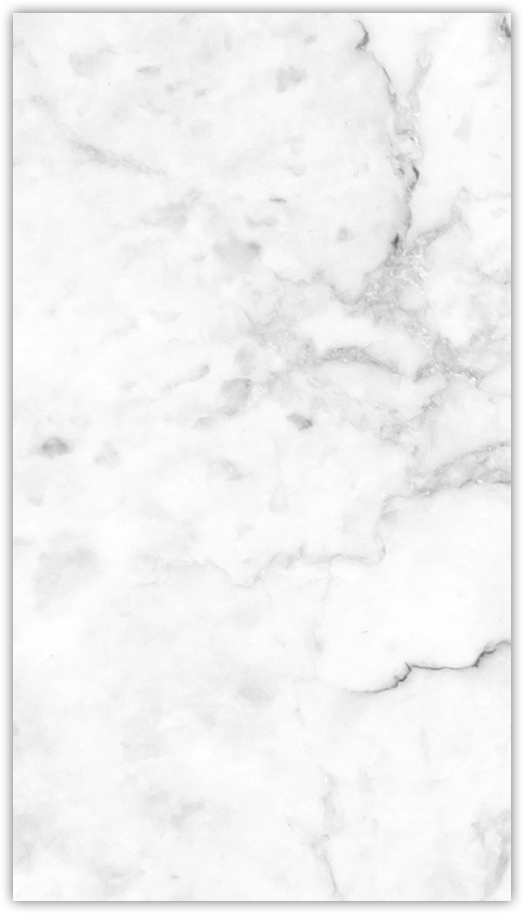 White with Ash Gray Marble Semi-Gloss 14pt C1S 3 3/8 x 6 One Pocket Key Card Holders with 2 1/2 Inch Pocket