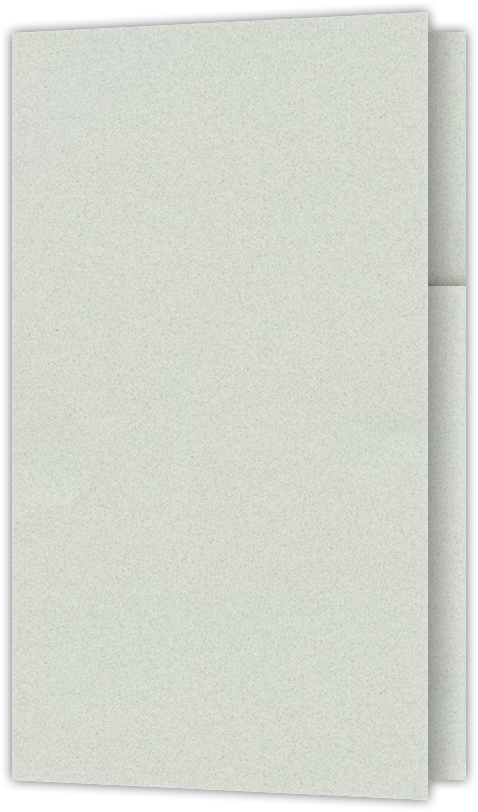 Gray Fiber 80lb 2 3/4 x 4 1/2 One Curved Pocket Key Card Holders with 3 Inch Pocket
