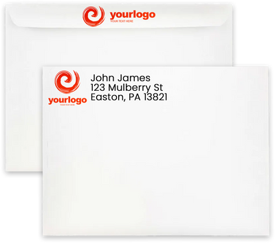 White 24lb 9 x 12 Booklet Envelopes