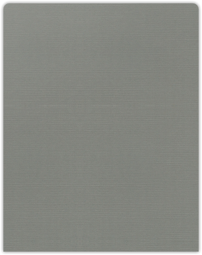 Sterling Gray Linen 9 x 11 1/2 Pocket Pages with Wavy Pocket