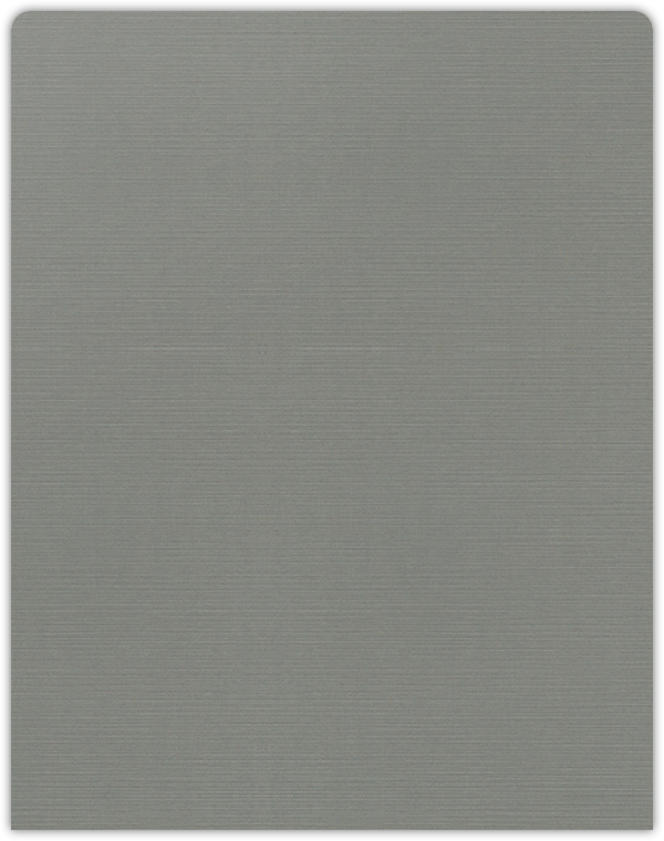 Sterling Gray Linen 9 x 11 1/2 Pocket Pages with Wavy Pocket