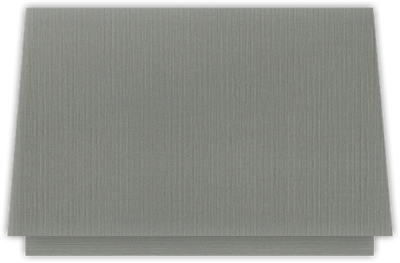 Sterling Gray Linen 100lb 5 1/8 x 3 3/8 One Pocket Landscape Photo Holders with 1 3/8 Inch Pocket