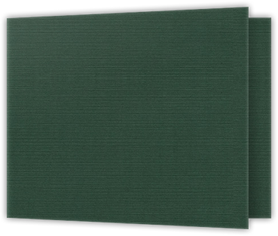 Deep Pine Linen 100lb 2 3/4 x 3 3/4 One Pocket Key Card Holders with 2 1/4 Inch Pocket