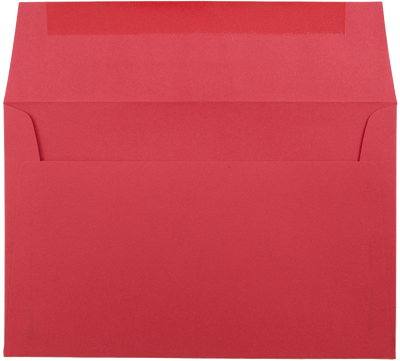 Red 24lb A9 Invitation Envelopes (5 3/4 x 8 3/4)