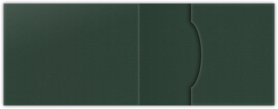 Forest Green Hopsack 90lb 2 3/4 x 3 3/4 One Pocket Key Card Holders with 2 1/4 Inch Pocket