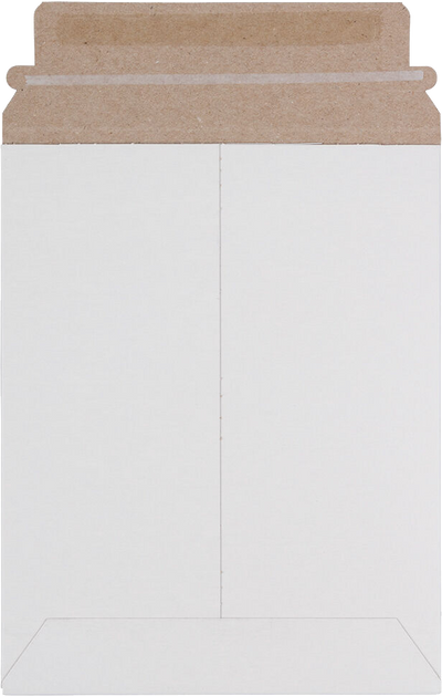 White 130lb 7 x 9 Photo Mailer Envelopes with Peel & Seal