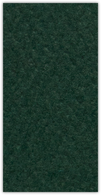 Hunter Green Felt 80lb 3 1/2 x 7 One Pocket Key Card Holders with 2 1/2 Inch Pocket