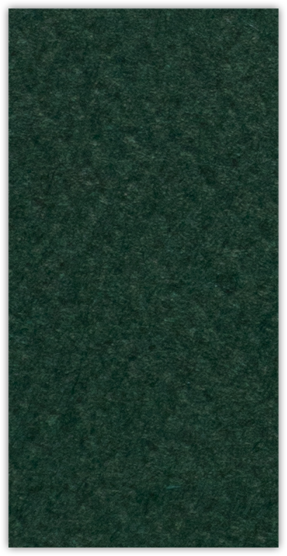 Hunter Green Felt 80lb 3 1/2 x 7 One Pocket Key Card Holders with 2 1/2 Inch Pocket