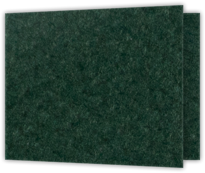 Hunter Green Felt 80lb 2 3/4 x 3 3/4 One Pocket Key Card Holders with 2 1/4 Inch Pocket