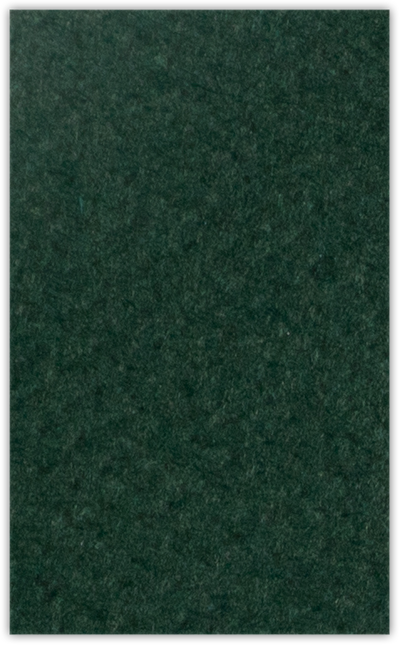 Hunter Green Felt 80lb 2 3/4 x 4 1/2 One Curved Pocket Key Card Holders with 3 Inch Pocket