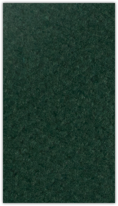 Hunter Green Felt 80lb 3 3/8 x 6 One Pocket Key Card Holders with 2 1/2 Inch Pocket