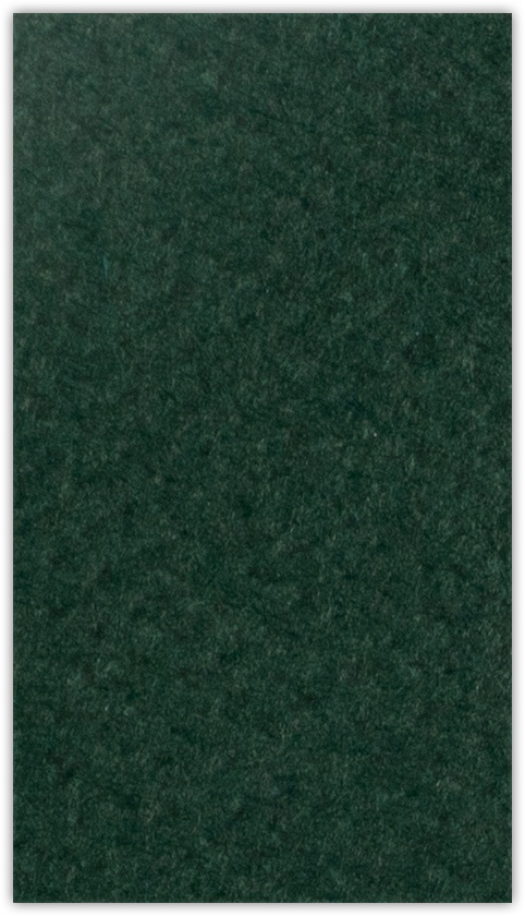 Hunter Green Felt 80lb 3 3/8 x 6 One Pocket Key Card Holders with 2 1/2 Inch Pocket