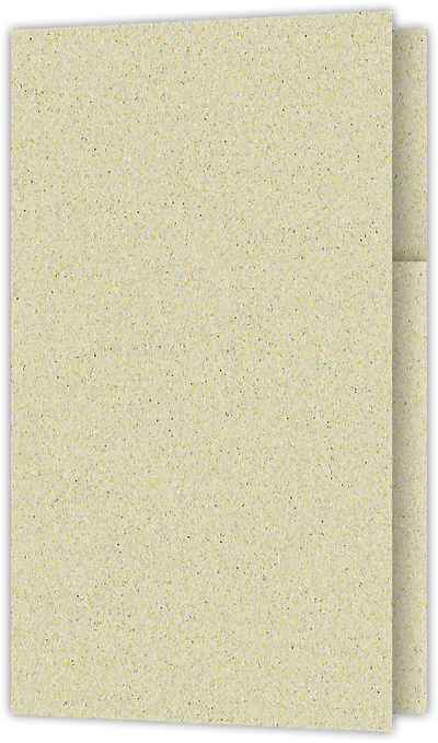 Thyme Fiber 80lb 2 3/4 x 4 1/2 One Curved Pocket Key Card Holders with 3 Inch Pocket