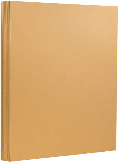 Tan 130lb 8 1/2 x 11 Cardstock