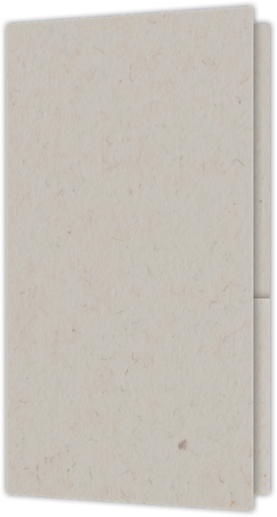 Natural Fiber 80lb 3 3/8 x 6 One Pocket Key Card Holders with 2 1/2 Inch Pocket