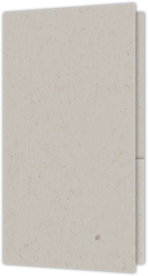 Natural Fiber 80lb 3 3/8 x 6 One Pocket Key Card Holders with 2 1/2 Inch Pocket