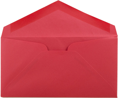 Red 24lb #7 3/4 Monarch Envelopes (3 7/8 x 7 1/2)
