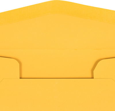 Sunflower Yellow 32lb #10 Regular Envelopes (4 1/8 x 9 1/2)