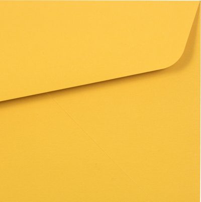 Sunflower Yellow 32lb #10 Regular Envelopes (4 1/8 x 9 1/2)