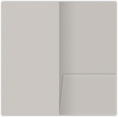Natural Smooth 80lb 3 1/2 x 7 One Pocket Key Card Holders with 2 1/2 Inch Pocket