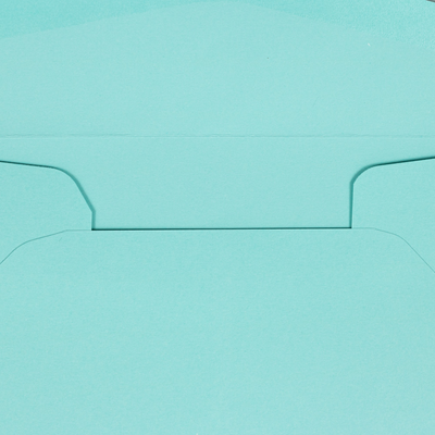 Seafoam Aqua Blue 32lb #10 Regular Envelopes (4 1/8 x 9 1/2)