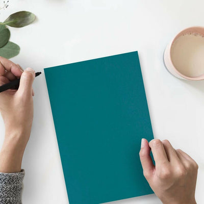 Teal 100lb 8 1/2 x 11 Cardstock