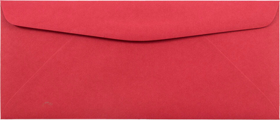 Red 24lb #10 Window Envelopes (4 1/8 x 9 1/2)