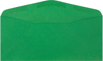 Holiday Green 32lb #9 Regular Envelopes (3 7/8 x 8 7/8)