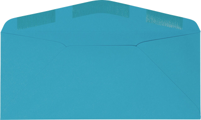 Bright Blue 24lb #9 Regular Envelopes (3 7/8 x 8 7/8)