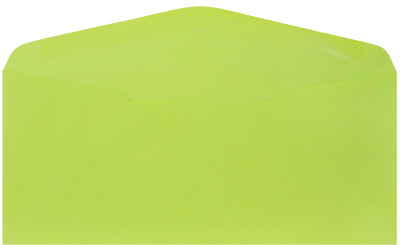 Wasabi Lime Green 32lb #9 Regular Envelopes (3 7/8 x 8 7/8)