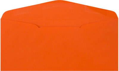 Mandarin Orange 28lb #9 Regular Envelopes (3 7/8 x 8 7/8)