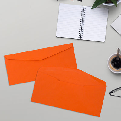 Mandarin Orange 28lb #9 Regular Envelopes (3 7/8 x 8 7/8)