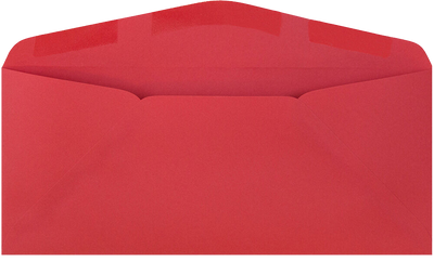 Red 24lb #9 Regular Envelopes (3 7/8 x 8 7/8)