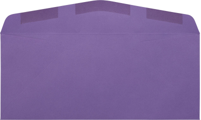 Violet Grape Purple 28lb #10 Window Envelopes (4 1/8 x 9 1/2)