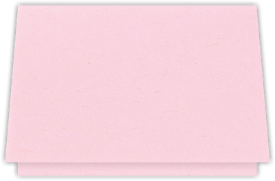 Pink Lemonade Vellum 100lb 5 1/8 x 3 3/8 One Pocket Landscape Photo Holders with 1 3/8 Inch Pocket