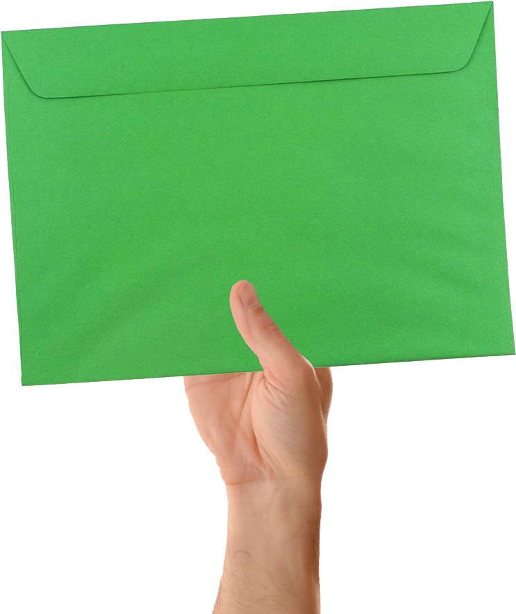Holiday Green 32lb 9 x 12 Booklet Envelopes