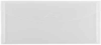 Clear #10 Business Envelopes (4 1/8 x 9 1/2) with Tuck Flap