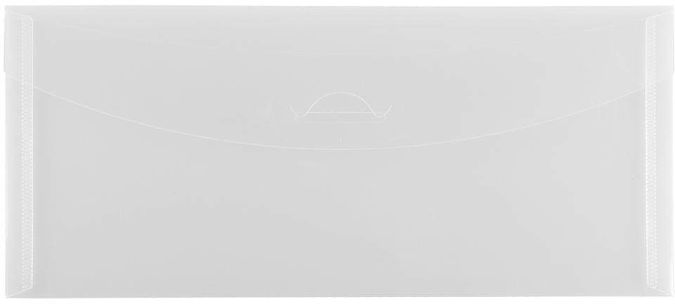 Clear #10 Business Envelopes (4 1/8 x 9 1/2) with Tuck Flap