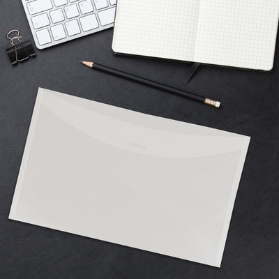 Clear 6 x 9 Booklet Plast Envelopes with Tuck Flap