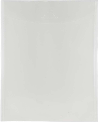 Clear 11 x 14 Open End Plastic Envelopes with Tuck Flap