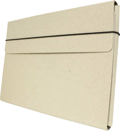 Natural Kraft 9 1/4 x 12 1/2 x 1/2 Thin Elastic Portfolios