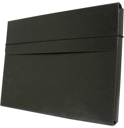 Black 9 1/4 x 12 1/2 x 1/2 Thin Elastic Portfolios