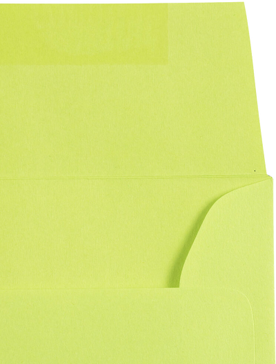 Wasabi Lime Green 24lb A1 Invitation Envelopes (3 5/8 x 5 1/8)