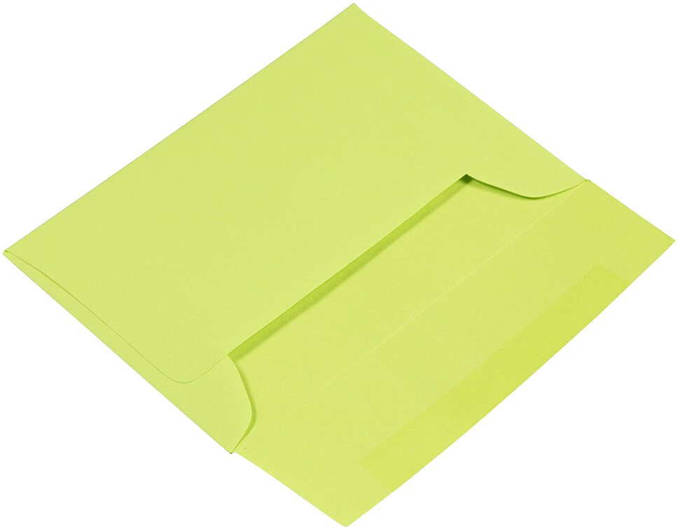 Wasabi Lime Green 24lb A1 Invitation Envelopes (3 5/8 x 5 1/8)