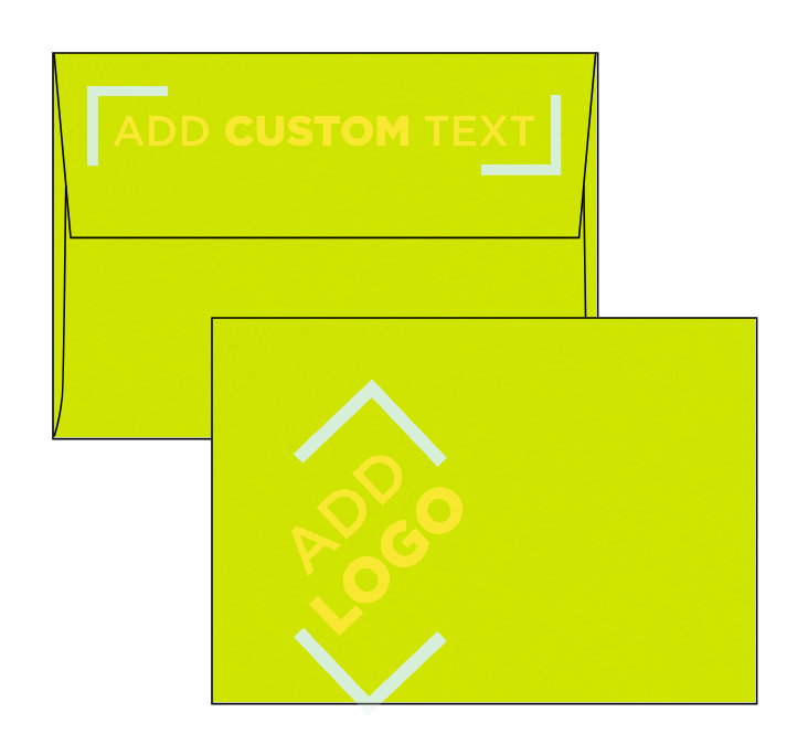 Wasabi Lime Green 24lb A1 Invitation Envelopes (3 5/8 x 5 1/8)