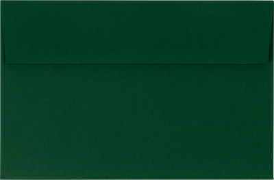 Dark Green 28lb A9 Invitation Envelopes (5 3/4 x 8 3/4)
