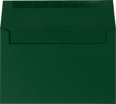 Dark Green 28lb A9 Invitation Envelopes (5 3/4 x 8 3/4)