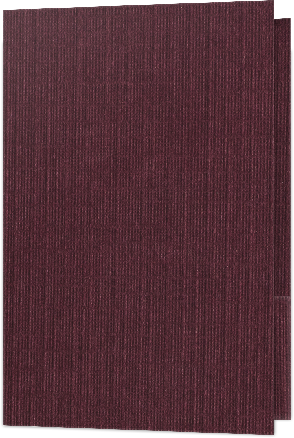 Burgundy Linen 9 x 14 1/2 Legal Folders