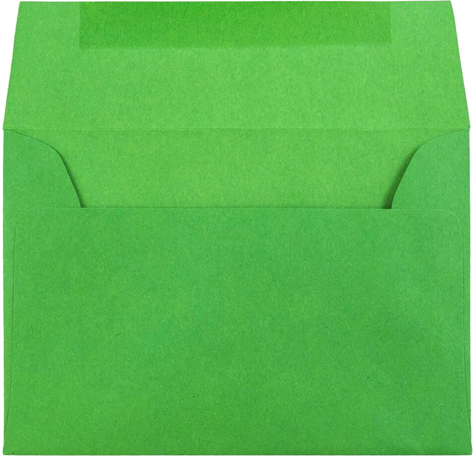 Holiday Green 24lb A1 Invitation Envelopes (3 5/8 x 5 1/8)